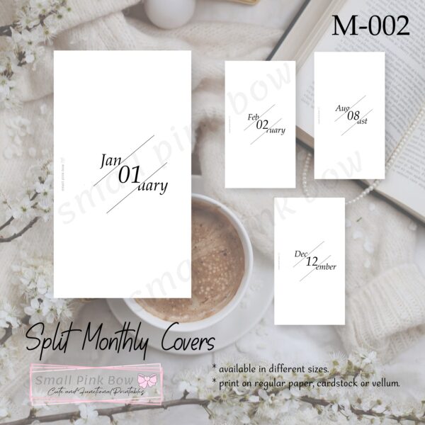 M-002: Split Monthly Covers