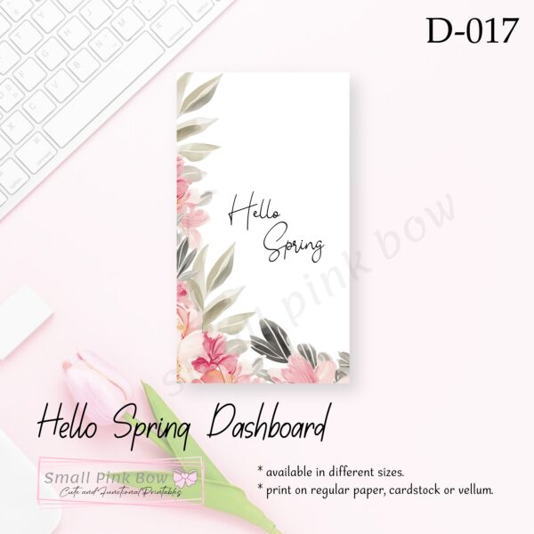 D-017: Hello Spring Dashboard