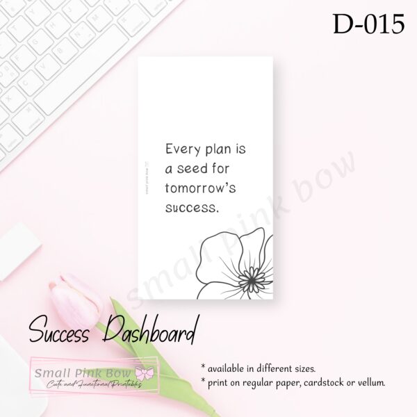 D-015: Success Dashboard
